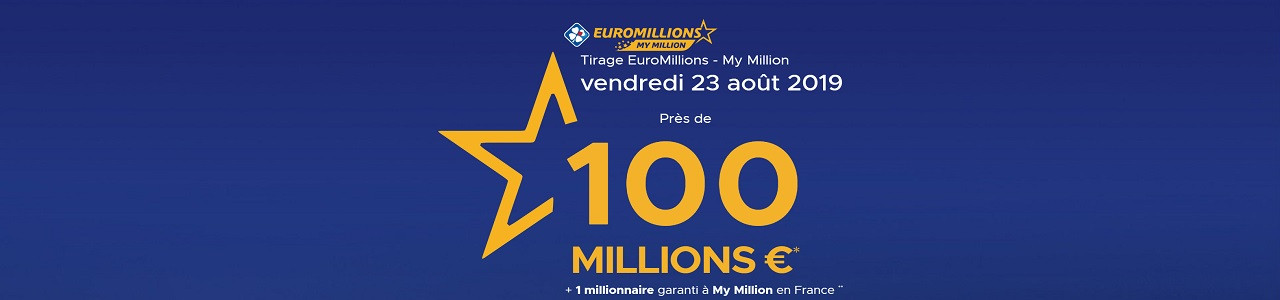 Euromillions : Jackpot De 100 Millions D'euros Ce Vendredi 23 Août 2019